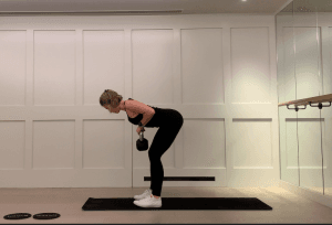 Strength 1 // one medium weight & sliders or socks (17 mins)