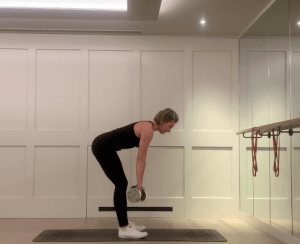 Strength 2 // two medium weights & resistance / theraband (20 mins)